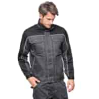 Bluza robocza HELIOS AVACORE w kolorze szaro-czarnym