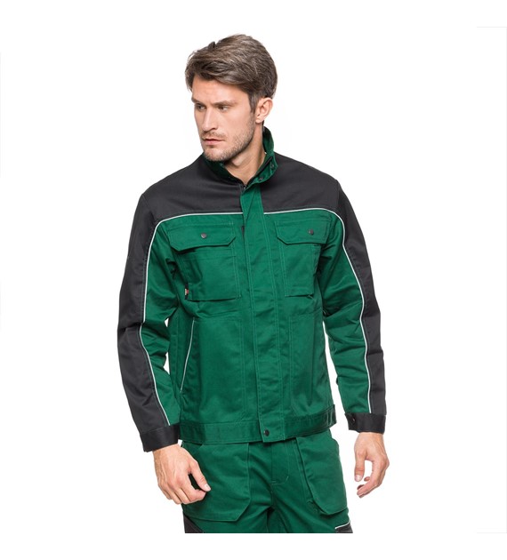 Bluza robocza HELIOS AVACORE w kolorze zielono- czarnym