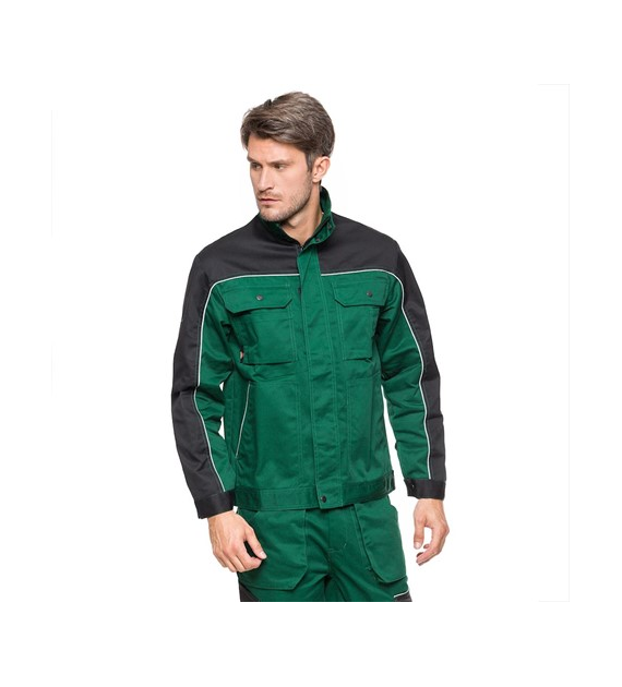Bluza robocza HELIOS AVACORE w kolorze zielono- czarnym