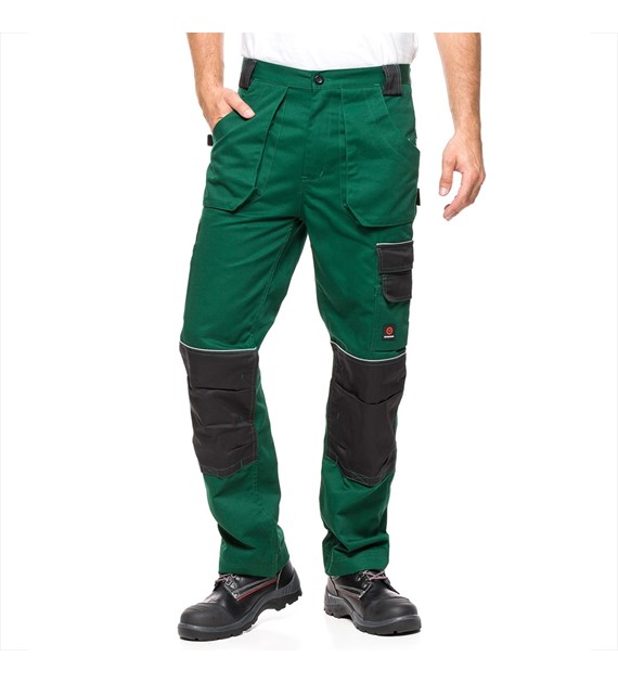 Spodnie do pasa HELIOS AVACORE w kolorze zielono-czarnym