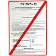 Instrukcja PPOŻ „ Instrukcja postępowania na wypadek pożaru ” 250x350