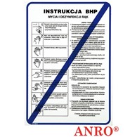 Instrukcja BHP „ Instrukcja BHP mycia i dezynfekcji rąk ” 210x290