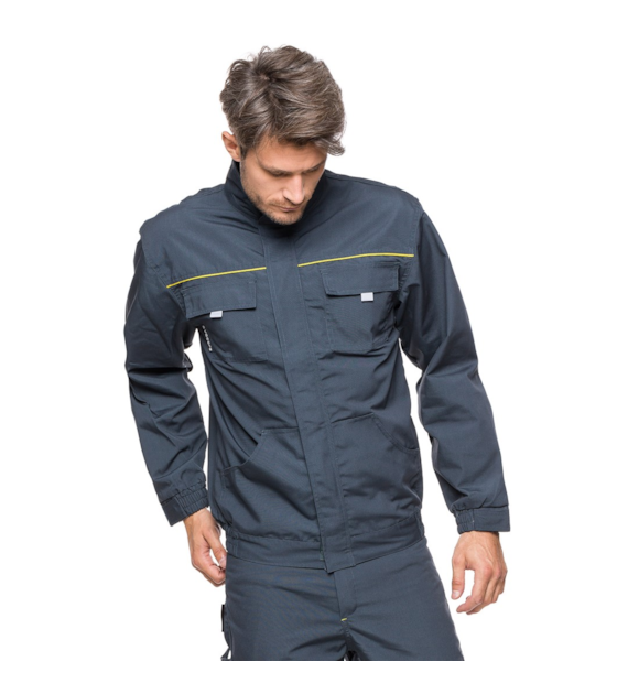 Bluza rob. FALCON AVACORE grafit z żółtym