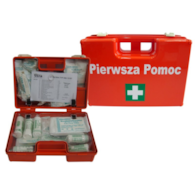 Apteczka TOP10 PLUS typ DIN 13157 PLUS z uchwytem