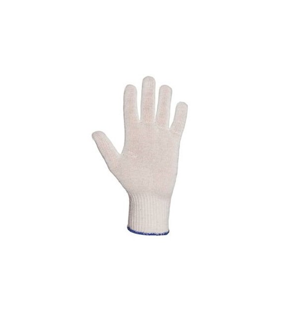 Rękawice DZIANE LUX typ D9 białe