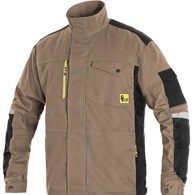 Bluza robocza CXS STRETCH w kolorze beżowo-czarnym