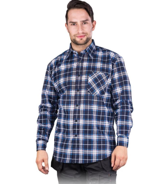 Koszula flanelowa KFN w kolorze niebieskim