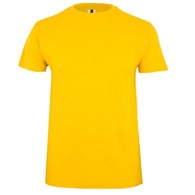 Koszulka T-shirt PALM w kolorze żółtym