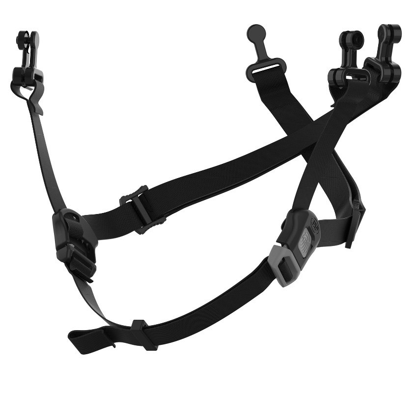 Pas podbródkowy JSP 4 punktowy do hełmu Evo3 i Evolite