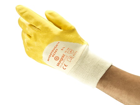 Rękawice NITROTOUGH 47-401 ANSELL powlekane lateksem (poprzednia nazwa N230Y)