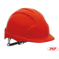 HEŁM KASK JSP EVO 2 CZERWONY pasek