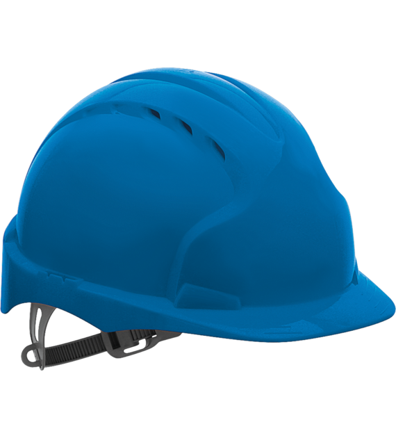 HEŁM KASK JSP EVO 2 NIEBIESKI pasek