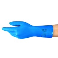Rękawice gospodarcze z nitrylu Ansell 37-310 niebieskie