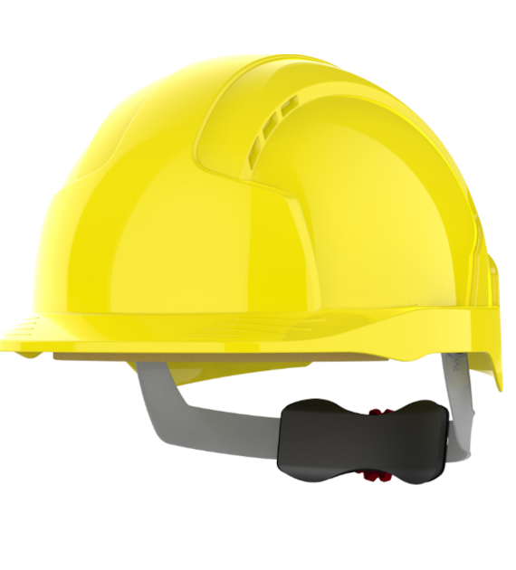 HEŁM KASK JSP LITE ŻÓŁTY