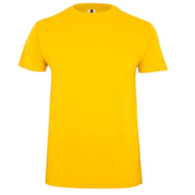 Koszulka T-shirt PALM w kolorze żółtym