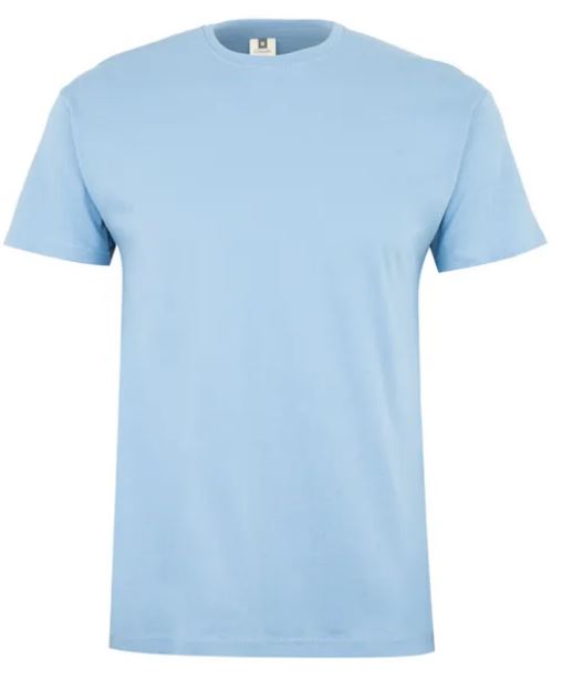 Koszulka T-shirt PALM w kolorze błękitnym