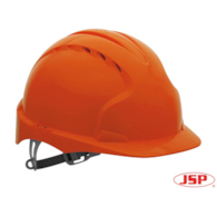 HEŁM KASK JSP EVO 2 POMARAŃCZ pasek