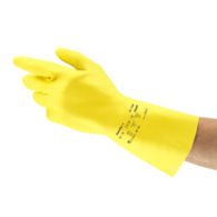 Rękawice latex ANSELL 87-190 żółte