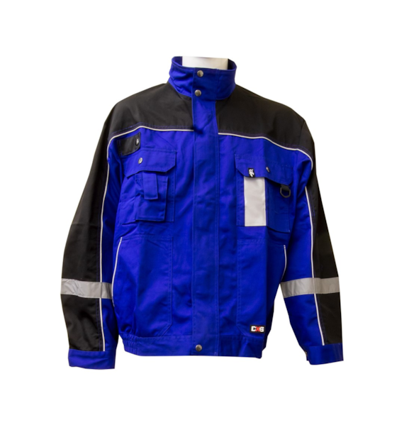 Bluza robocza PLUS BIS AVACORE w kolorze niebiesko- czarnym