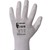 Rękawice ochronne DELI-W z poliestru powlekane poliuretanem białe kategoria II