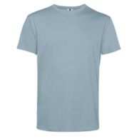 Koszulka T-shirt PALM w kolorze jasno niebieskim wpadajacy w szarość