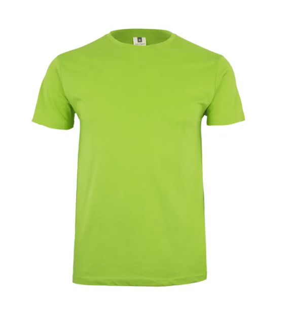 Koszulka T-shirt PALM w kolorze limonkowym