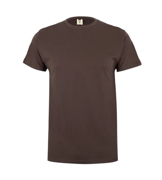 Koszulka T-shirt PALM w kolorze brązowym