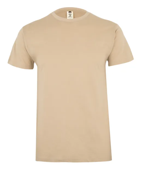 Koszulka T-shirt PALM w kolorze beżowym