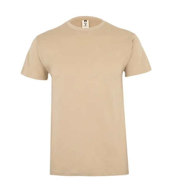 Koszulka T-shirt PALM w kolorze beżowym