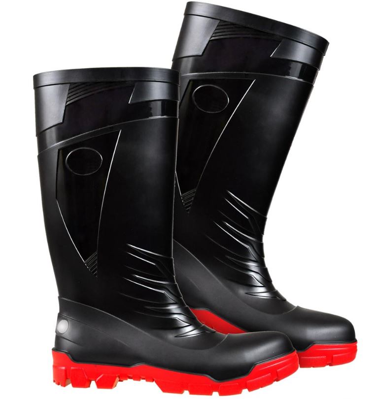 Gumowce S5 EN20345 BF TERMINATOR w kolorze czarnym