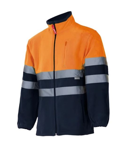 Polar ostrzegaeczy VELILLA 183 w kolorze granatowo-pomarańczowym