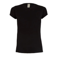 Koszulka damska T-shirt CORAL 155 czarna