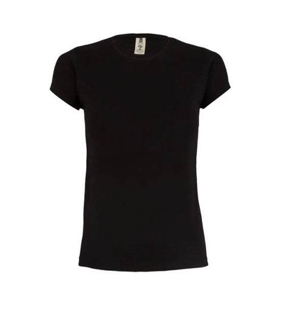 Koszulka damska T-shirt CORAL 155 czarna