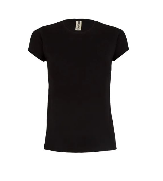 Koszulka damska T-shirt CORAL 155 czarna