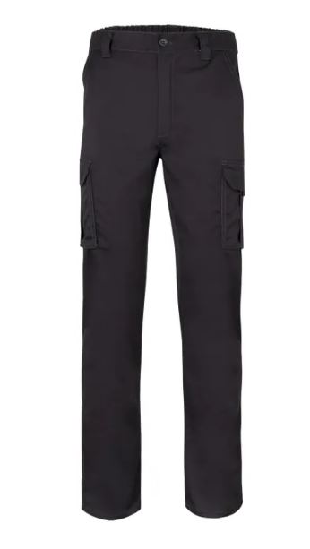 Spodnie do pasa BASIC STRETCH w kolorze czarnym