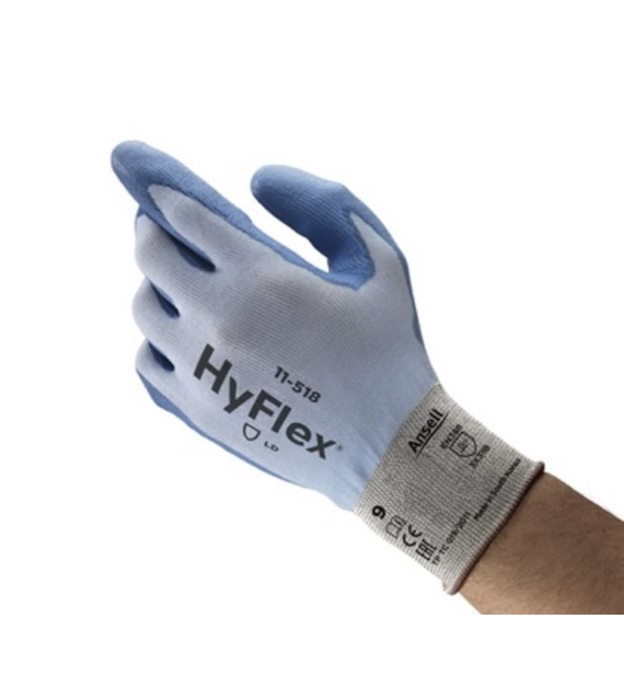 Rękawice Hyflex 11-518 ANSELL powlekane poliuretanem