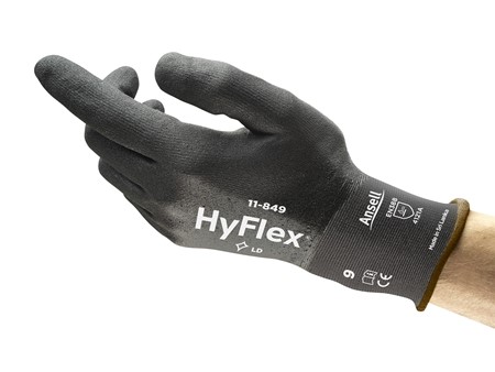 Rękawice Hyflex 11-849 ANSELL powlekane pianką nitrylową