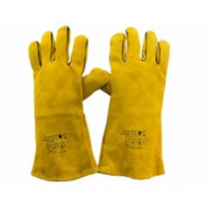Rękawice spawalnicze skóra dwoinowe WELDER YELLOW KEVLAR