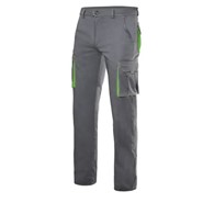 Spodnie do pasa STRETCH w kolorze szaro zielonym