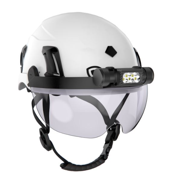 Lampa czołowa GUARDIO VisorFlex