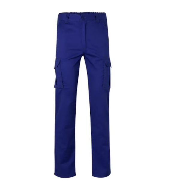Spodnie do pasa BASIC STRETCH niebieskie