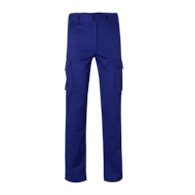 Spodnie do pasa BASIC STRETCH niebieskie