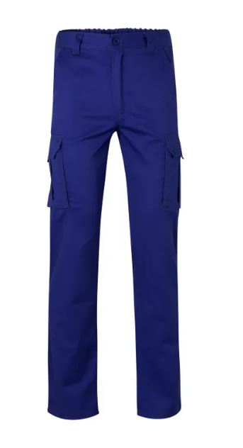 Spodnie do pasa BASIC STRETCH niebieskie
