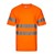 T-shirt ostrzegawczy STARVIS pomarańczowy odbaskowy z bawełną