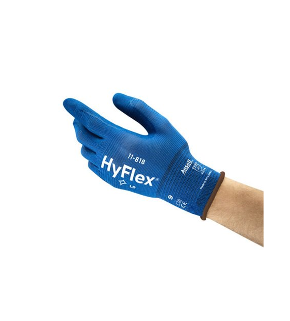 RĘKAWICE NITRYLOWE ANSELL HYFLEX 11-818