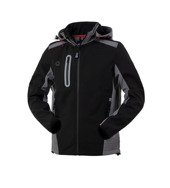 Kurtka softshellowa ROSSINI SMARTY czarna