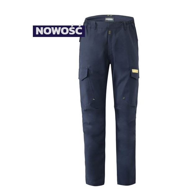 Spodnie multinorma stretch ROSSINI 3ACTIVE granatowe