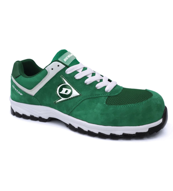 Półbuty robocze S3 DUNLOP FLYING ARROW zielone metal free