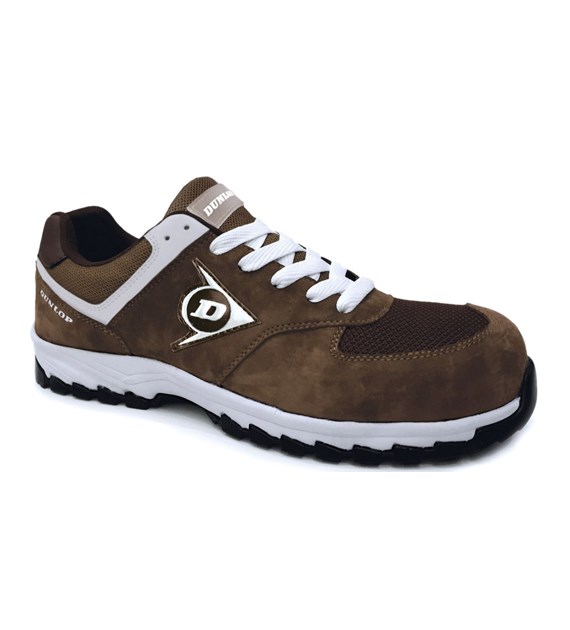 Półbuty robocze S3 DUNLOP FLYING ARROW brązowe metal free
