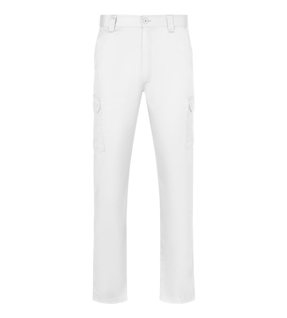 Klasyczne spodnie READY VELILLA białe